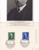 DR - Leverkusen IG-Werk/Marburg Emil v. Bering 2 Sonderkarten 1940
