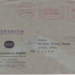 All.Bes. - Nürnberg 26.7.48 6 Pfg. AFS Heumann Heilmittel Drucksachenbrief