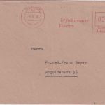 All.Bes. - München 5.6.46 Ärztekammer teilapt. 24 Pfg. AFS Brief n. Ergoldsbach