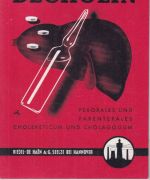 BRD - Seelze 1950 4 Pfg. AFS Riedel-De Haen AG Drucksachenkarte n. Legau