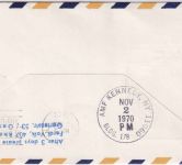 Zypern - 50 M. Naturschutzjahr LH-Erstflug Hamburg - NY Zuleitungspost 1970