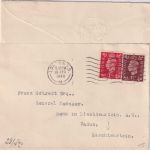 England - 1+1 1/2 P. George VI. Zensurbrief n. LIECHTENSTEIN London 16.4.1940