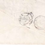 England/Bayern - 21/42 Kr. Portobrief Birmingham/Nottingham - Gerasmühle 1859
