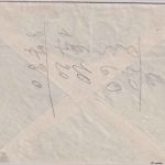 England - 1 P. George VI. Brief n. FRANKREICH Bognor Regis 1937 Nachporto !