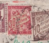 England - 1 P. George VI. Brief n. FRANKREICH Bognor Regis 1937 Nachporto !