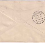 England - 2 1/2 P. + 1 1/2 P. Meter mark Luftpostbrief London - Berlin 1933