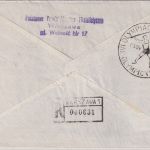 Polen - Olympiade 1956 Mannschaft Sonderflug/Schmuckkuvert Warschau 1956