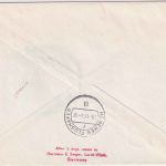 Österreich - AUA Olympiade Sonderflug Schmuckkuvert Innsbruck München 1964