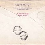 Griechenland - Archaia Olympia Einschreibedrucksache n. Rheydt 1968 Inhalt !!