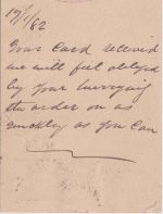 England - 1 P. Victoria Ganzsache + Zusatz Dublin - Berlin 1882