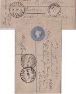 England - 2 P. Victoria Einschreibeganzsache+Zusatz n. PORTUG. GUINEA 1885