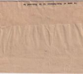 England - 1 P. Eduard VII. Ganzsachenstereifband+Zusatz (Perfin) London ca. 1905