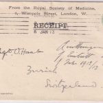 England - 1/2 P. Eduard VII. Privatganzsache i.d. SCHWEIZ London - Zürich 1913