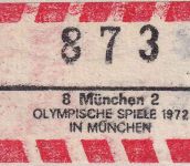 BRD - München Olympiade 1972 Blockausgabe Einschreibebrief/Sonder-R-Zettel + SST