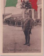 Italien - Esercito Italiano Artiglieria da Campagna AK mit Flagge ca. 1920