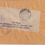 Italien - 4x30 C. Expressmarke u.a. Eilboten-Einschreibebrief Napoli 1921 Zensur