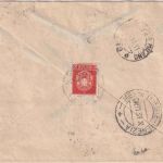 Italien - 50 C. Posta Aerea + 1 L. Portomarke Luftpostbrief Triest Genua 2.11.31