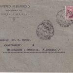 Italien/Libia - 60 C. Victor E. III/Überdruck Brief Tripolis - Heidelberg 1921