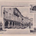 Italien - Verona Ristorante Löwenbräu sw-Mehrbild-AK ungelaufen ca. 1950
