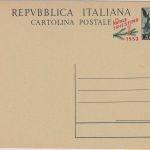 Italien/Triest/Zone A - 20 L Ganzsache/Überdruck "Natale Triestino 1953" ungebr.
