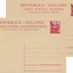 Italien/Triest/Zone A - 35/35 L. Karosse Antwortganzsache/Überdruck AMG-FTT