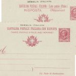 Italien/Somalia - 10/10 C. Victor E.III Antwortganzsache ungebraucht