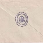 Liechtenstein - 5 Rp. Dienstmarke Drucksache n. ÖSTERREICH Vaduz 7.3.36