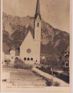 Liechtenstein - 1. Postflug Vaduz-Altenrhein-Innsbruck 1.7.1935 Lupo-R-Karte