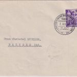 Liechtenstein - 10 Rp. Freimarke Brief SST Vaduz 3. VIII. 38 n. Balzers