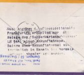 Montserrat - Lufthansa Olympia-Sonderflug Montreal FFM Zuleitungspost 1976