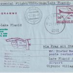 Belgien - 18 Fr. Ganzsache/Aerogramme CSA Sonderflug CZ-Olympia-Team 1980