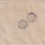 Luxemburg/DR - Luxembourg Ville 1934 Luftpost-R-Brief + DR-Luftpostgebühr