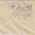 Luxemburg - DDR Lufthansa Erstflug Berlin - Barth 1957 Zuleitungspost