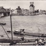 Niederlande - 15 C Juliana Karte (Amsterdam) München Nachträglich entwertet 1957