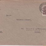AM-Post - 24 Pfg. dt. Druck Brief Oldenurg - Puls ü. Hohenwestedt 8.3.46