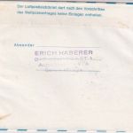 BRD - 30+60 Pfg. Privatganzsache/Aerogramme LH-Sonderflug n. BRASILIEN 1974