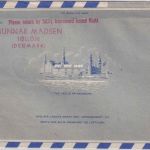 Dänemark - SAS Erstflug Kopenhagen/Salzburg Aerogramme 1952