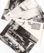 DDR - Wasserleben 50 Jahre Omnibuslinie 5 Sonderkarten mit SST 1975
