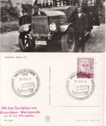 DDR - Wasserleben 50 Jahre Omnibuslinie 5 Sonderkarten mit SST 1975