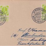 BRD - Wiesbaden 1953 SST 2. Ordentl. Gewerkschaftstag Dt. Postgewerkschaft