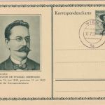 Österreich - 1 S. Trachen Sonderganzsache 50. Todestag Prof. Dr. E. Herrmann