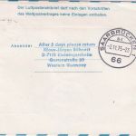 BRD - 30+60 Pfg. Privatganzsache/Aerogramme LH-Erstflug FFM - Saarbrücken 1975