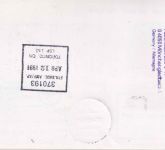 Jersey - Lufthansa-Erstflug München Toronto Zuleitungspost 13.4.1991