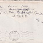 DDR/VGO - 2x20+2x35 Pfg. 150 J. Briefmarke Lupo-Eilbrief n. Ägypten Berlin 1990
