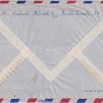 Schweiz - 40 Rp. 75 J. UPU/Weltpostverein Luftpostbrief i.d. CSSR Zürich 16.5.49