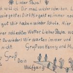 AM-Post - 15 Pfg. dt. Druck Kriegsgefangenenkarte n ENGLAND Kellinghusen 11.2.46