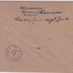 AM-Post - 42+8+25 Pfg. Zensurbrief n. BELGIEN Lüneburg - Landelies/Liege 17.7.46