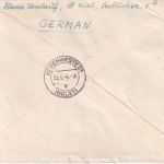 AM-Post - 2x16+24 Pfg. Einschreibebrief >20g Oldenburg 19.1.46 n. Puls