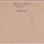 AM-Post - 12 Pfg. waagr. Paar/Plattennummer u.a. Teilbarfrankatur 22.12.45
