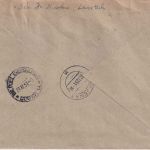 Bulgarien - 50 L. 75 J. UPU/Weltpostverein Einschreibebrief Berkovica 1951